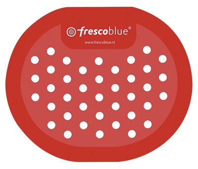 FRESCOBLUE Sitko pre urinál 168x140 mm, červené
