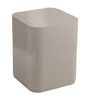 SEVENTY odpadkový kôš výklopný, 8l, plast ABS, béžový