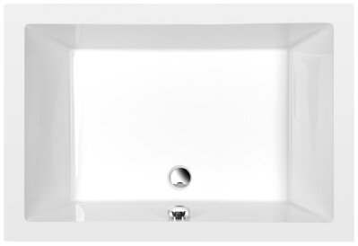 DEEP hlboká sprchová vanička s konštrukciou, obdĺžnik 110x75x26cm, biela