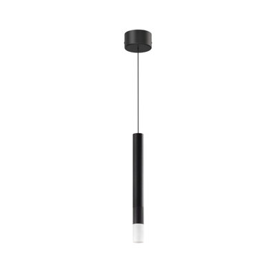 PUCCINI závesné LED svietidlo, 2W, 250x25mm, čierna