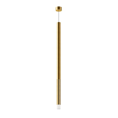 PUCCINI závesné LED svietidlo, 8W, 900x40mm, zlato