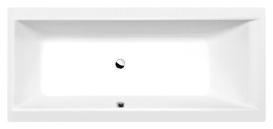 CLEO obdĺžniková vaňa 180x80x48cm, biela matná
