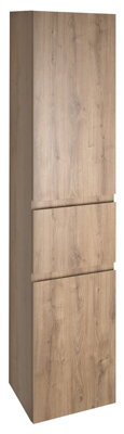 ALTAIR vysoká skrinka s košom 40x184x31cm, dub emporio