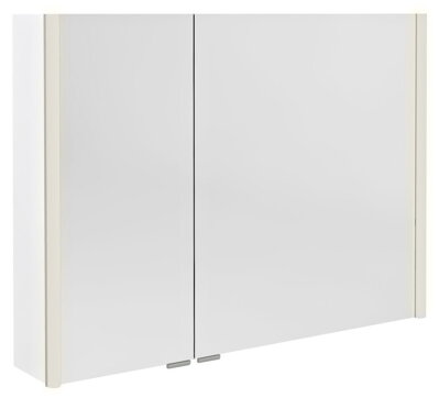 ALIX galérka s LED osvetlením 96x70x17,5cm, biela
