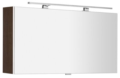 CLOE galérka s LED osvetlením, 100x50x18cm, borovica rustik