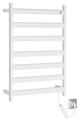 ELIAS Elektrický sušiak uterákov 490x730x110mm, 105W, biela matná