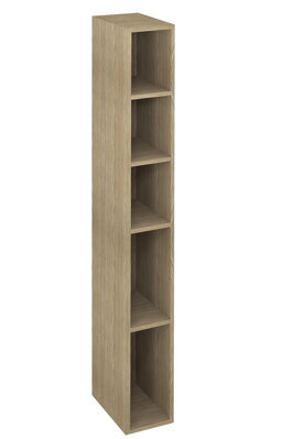 ESPACE otvorená policová skrinka 20x172x32cm, brest Bardini