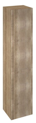 ESPACE skrinka 35x172x32cm, 2x dvierka, ľavá/pravá, dub alabama strip