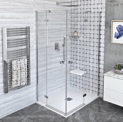 FORTIS LINE obdĺžniková sprchová zástena 1100x1200 mm, rohový vstup