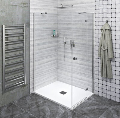 FORTIS LINE obdĺžniková sprchová zástena 900x1100 mm, R varianta