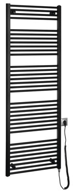 DIRECT-E elektrické vykurovacie teleso, rovné, 600x1680 mm, 800 W, čierna