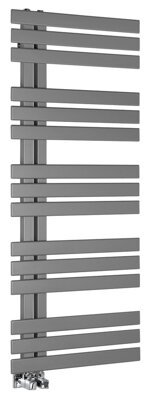 SILVANA vykurovacie teleso 500x1236mm, metalická strieborná