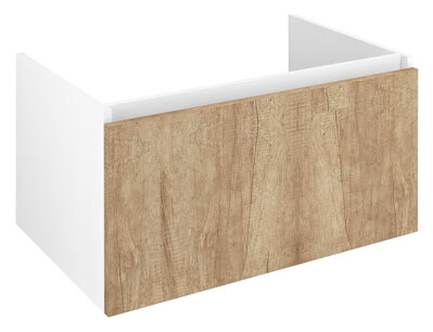 LOREA umývadlová skrinka 80x44x51,2cm, 1x zásuvka, dub alabama/biela matná