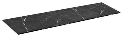 LOREA Rockstone doska 181x1,2x51,5cm, black attica