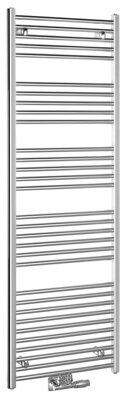 ALYA vykurovacie teleso rovné 600x1785mm, stredové pripojenie, chróm