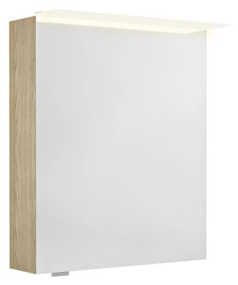 LINEX galérka s LED osvetlením, 60x70x15cm, ľavá/pravá. brest Bardini
