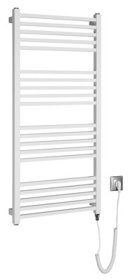 METRO-E elektrické vykurovacie teleso, rovné, 500x1060 mm, 400 W, biela