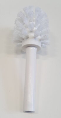 Náhradná kefa pre WC kefu WC GLAMOUR 573303, biela
