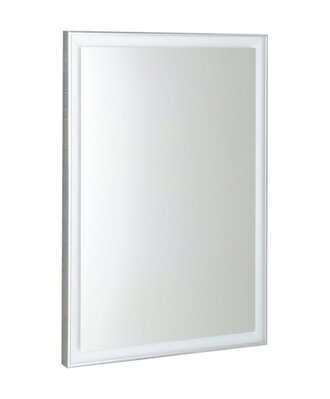LUMINAR LED podsvietené zrkadlo v ráme 600x800mm, chróm