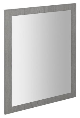 NIROX zrkadlo v ráme 600x800x28mm, dub strieborný