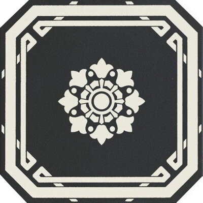 OLD ENGLAND Ottagono Black Dover 20x20 (bal.= 1,16 m2)