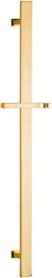 Posuvný držiak sprchy, hranatá, 700mm, zlato
