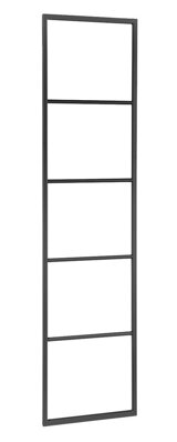 SKA Stojan na uteráky pre oprení, 420x1700x20mm, čierna mat