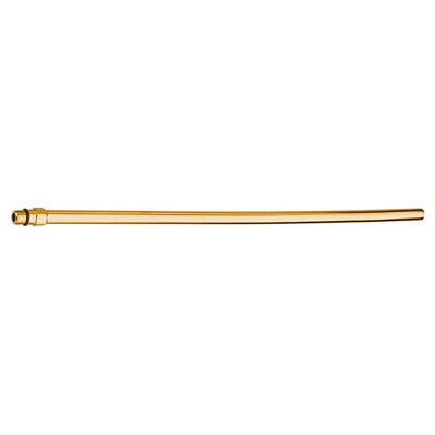 Pevná pripojovacia rúrka 10mm-M10x1, 30 cm, zlato