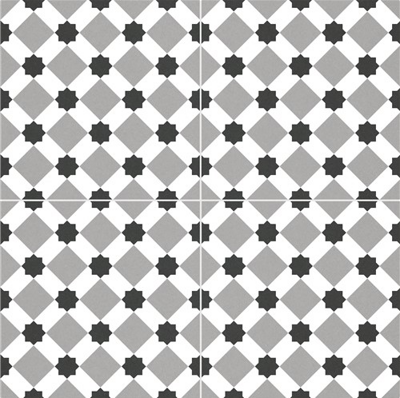 New Way DURHAM GREY PRE CUT 45x45 patchwork dlažba