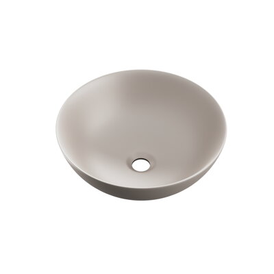 Excellent Luqa na dosku umývadlo 40 cm okrúhle, biela matná