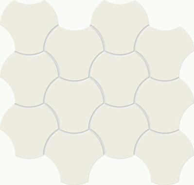 Tubadzin CIELO E TERRA BIANCO UP DOWN 1 MAT GRES 29,8X34,3X1 mozaika dlažbová