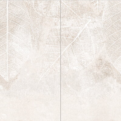 Domino CLARITY LEAVES INSERTO 2-ELEMENT B 119,8X119,8 dekor
