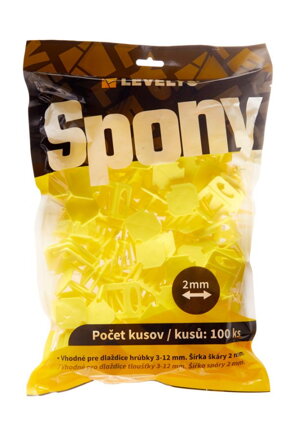 LEVELYS SPONY 2 mm 100ks/bal SP1102