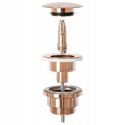Rea PILETA KLIK-KLAK ROSE GOLD UNIVERZÁLNA UMÝVADLOVÁ, rose gold REA-A533A