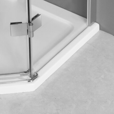 Aquatek BETTER P3 PÄŤUHOLNÍKOVÝ SPRCHOVÝ KÚT 90x90, pravý, sklo číre