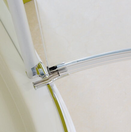Aquatek BETTER S7 ŠTVRŤ-KRUHOVÝ SPRCHOVÝ KÚT 90x90, sklo číre