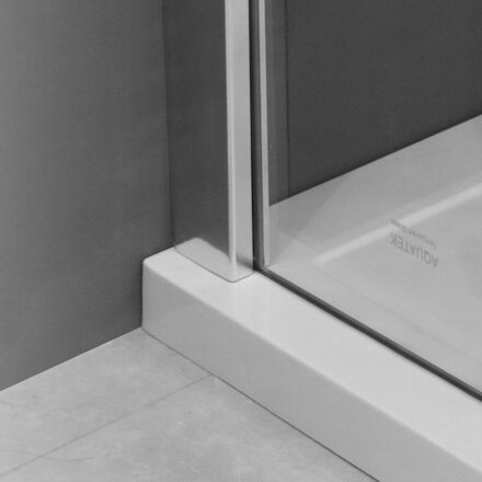 Aquatek CRYSTAL R33 OBDĹŽNIKOVÝ SPRCHOVÝ KÚT 120x90, sklo číre