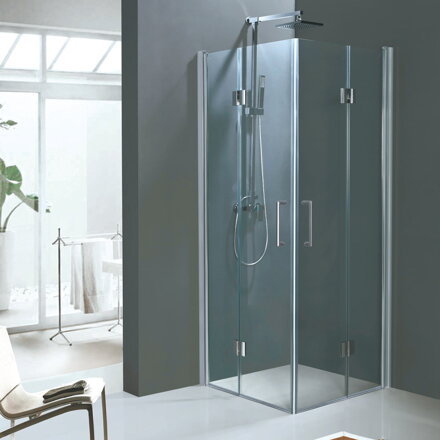 Aquatek DYNAMIC A6 ŠTVORCOVÝ SPRCHOVÝ KÚT 90x90, sklo grapé