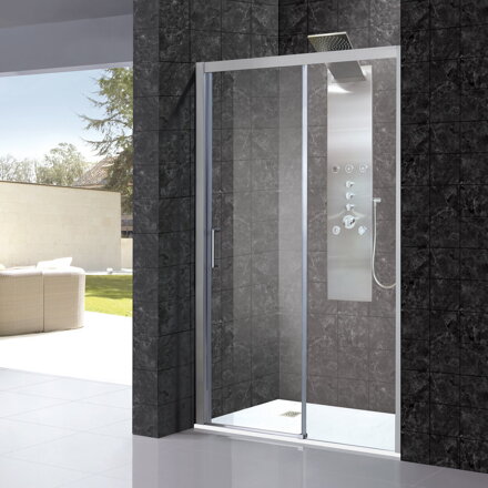 Aquatek DYNAMIC B2 115 SPRCHOVÉ DVERE, ľavé, sklo grapé