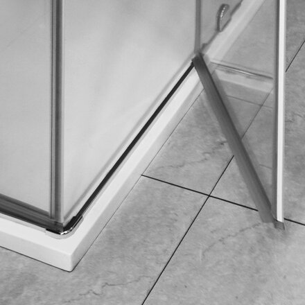 Aquatek EXTRA R23 OBDĹŽNIKOVÝ SPRCHOVÝ KÚT 120x80, sklo číre