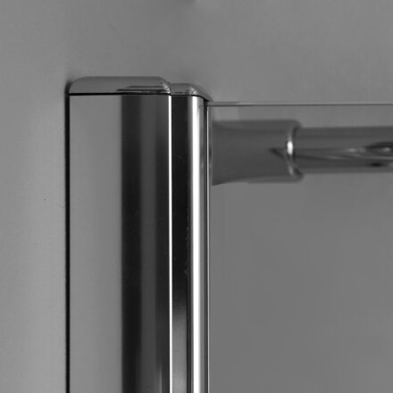 Aquatek EXTRA S7 ŠTVRŤ-KRUHOVÝ SPRCHOVÝ KÚT 90x90, sklo frost
