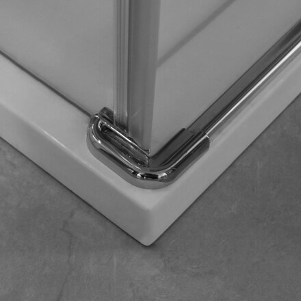 Aquatek GLASS A1 ŠTVORCOVÝ SPRCHOVÝ KÚT 90x90, sklo číre