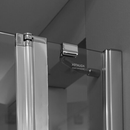Aquatek GLASS S6 ŠTVRŤ-KRUHOVÝ SPRCHOVÝ KÚT 90x90, sklo číre