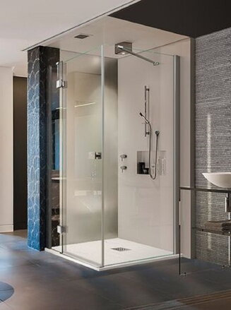 Aquatek SMART A3 ŠTVORCOVÝ SPRCHOVÝ KÚT 90x90, ľavý, sklo číre
