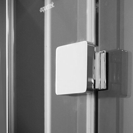 Aquatek SMART A3 ŠTVORCOVÝ SPRCHOVÝ KÚT 90x90, pravý, sklo číre