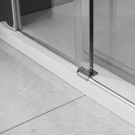Aquatek SMART R13 OBDĹŽNIKOVÝ SPRCHOVÝ KÚT 100x80, pravý, sklo číre