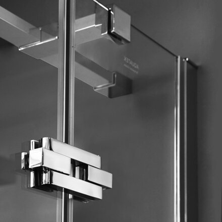 Aquatek VIP2000 A3 ŠTVORCOVÝ SPRCHOVÝ KÚT 90x90, sklo číre