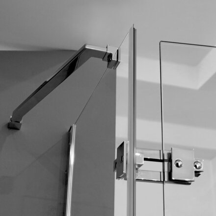 Aquatek VIP2000 A4 ŠTVORCOVÝ SPRCHOVÝ KÚT 90x90, sklo číre