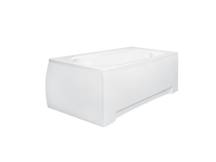 Besco BONA 140 VAŇA OBDĹŽNIKOVÁ 140x70, biela sanitárny akrylát WAB-140-PK