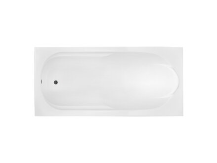 Besco BONA 140 VAŇA OBDĹŽNIKOVÁ 140x70, biela sanitárny akrylát WAB-140-PK